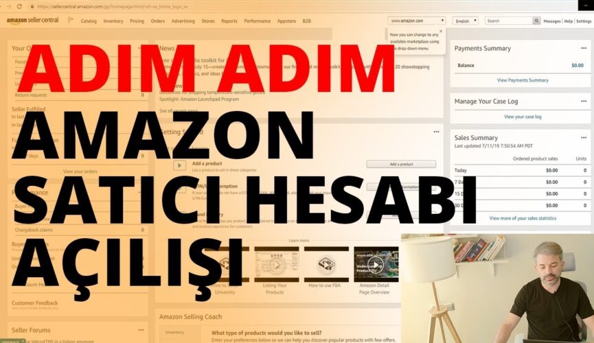 Amazon Satıcı Hesabı Değişikliğinde Kanıtlanmış Adımlar [2026 Rehberi] - Kapak Görseli
